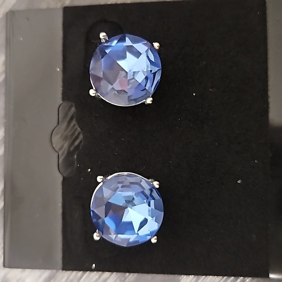Kenneth Cole Jewelry - Kenneth Cole Large Blue Stud Earrings